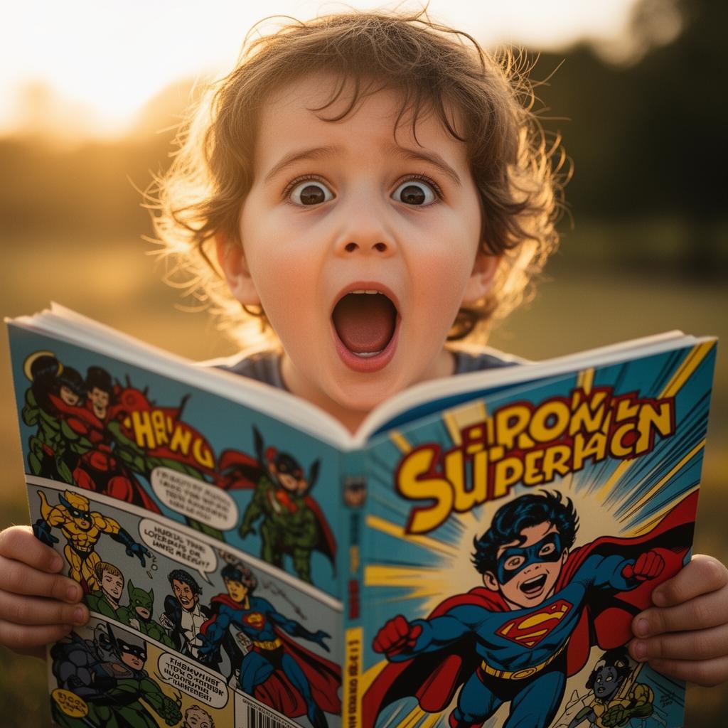 “Whoaaa — that's ME on the cover!”