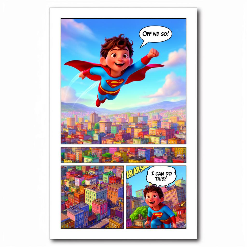 Sample page from The Sky-City Rescue